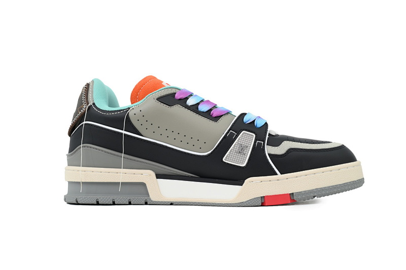 yupoo_289675_ce3735e4.jpg 【EA0ET】走秀湖水蓝 LV板鞋 Louis Vuitton Trainer Blue 时尚板鞋