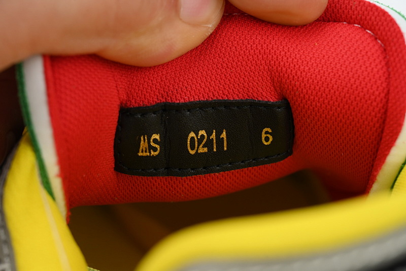 【EA0ET】走秀内黄 LV板鞋 Louis Vuitton Trainer Yellow 时尚板鞋