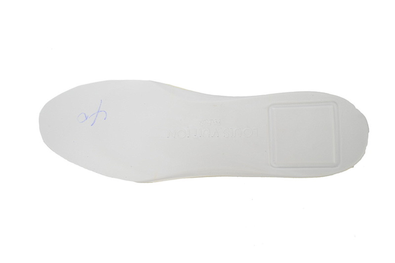 【EA0ET】走秀内黄 LV板鞋 Louis Vuitton Trainer Yellow 时尚板鞋