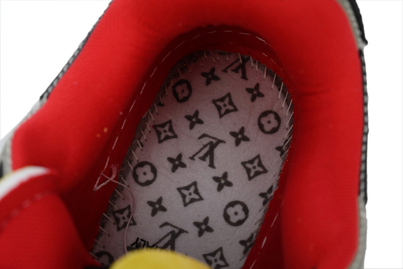 【EA0ET】走秀内红 LV板鞋 Louis Vuitton Trainer Red 高雅艺术 时尚板鞋