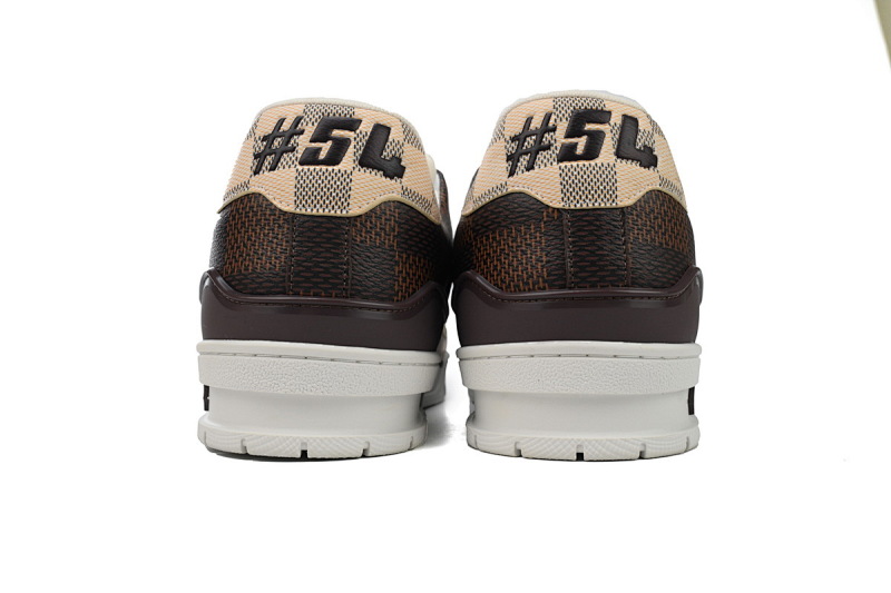 【EA0ET】54棋盘格 LV板鞋 Louis Vuitton Trainer 棋盘格 时尚板鞋