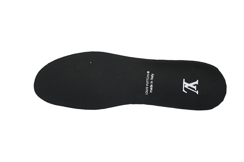 yupoo_289945_5dc1d3d0.jpg 【EA0ET】印花黑太阳花 LV板鞋 Yayoi Kusama x Louis Vuitton Trainer Black 牛皮低帮系带 时尚板鞋