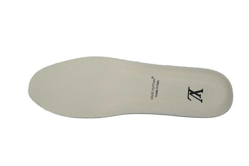 【EA0ET】圆头鞋橙色 LV板鞋 Louis Vuitton Trainer Orange 双重色彩撞色 低帮时尚板鞋