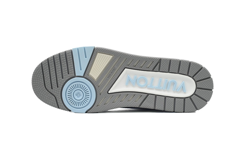 yupoo_290011_fa7f5896.jpg 【EA0ET】黑蓝魔术贴 LV板鞋 Louis Vuitton Trainer Black Blue 网眼经典印花 时尚板鞋