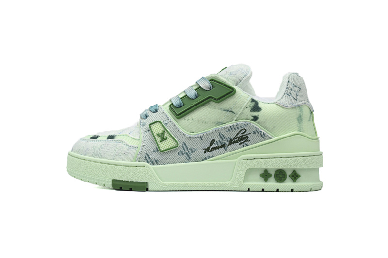 yupoo_290161_04c85c4a.jpg 【EA0ET】XS渲染绿布 路易威登 LV休闲板鞋 LOUIS VUITTON Trainer