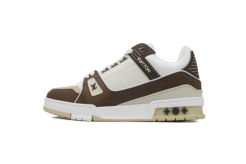 yupoo_290230_333c7ed0.jpg 【EA0ET】圆头系摩卡 LV板鞋 Louis Vuitton Trainer Mocha 时尚板鞋