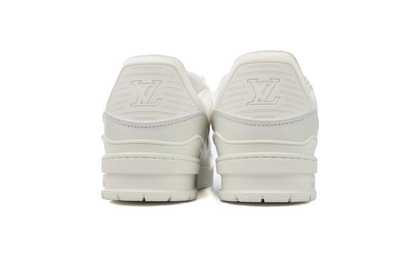 【EA0ET】全皮白面 LV板鞋 Louis Vuitton Trainer 牛皮简约百搭 时尚板鞋