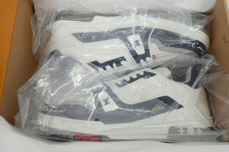 【EA0ET】54纽约限定 LV板鞋 Louis Vuitton Trainer 经典签名印花 时尚板鞋