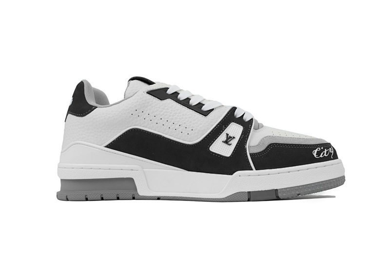 【EA0ET】54纽约限定 LV板鞋 Louis Vuitton Trainer 经典签名印花 时尚板鞋