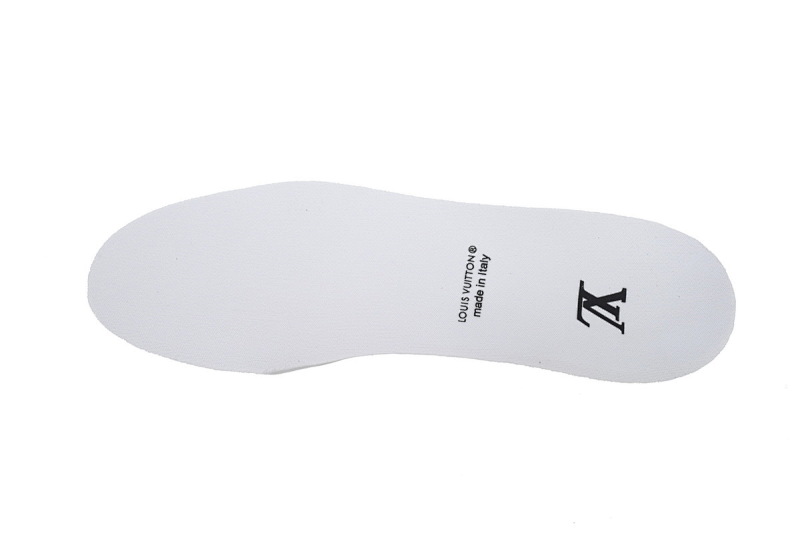 yupoo_290431_78b131c2.jpg 【EA0ET】54压花白黑 LV板鞋 Louis Vuitton Trainer Black White 系带时尚板鞋