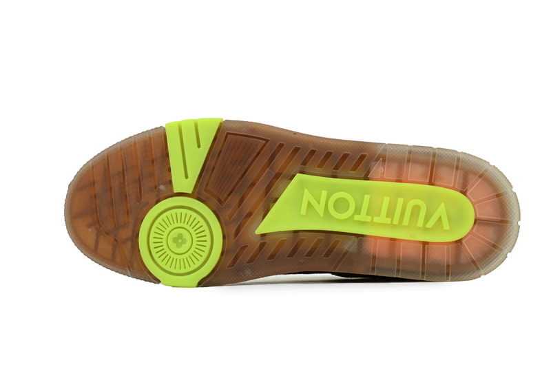 yupoo_290453_43f2dca2.jpg 【EA0ET】压花黄褐色 LV板鞋 Louis Vuitton Trainer Yellow Brown小牛皮 时尚板鞋