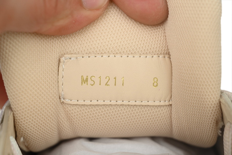 【EA0ET】奶油咖色 LV板鞋 Louis Vuitton Trainer Khaki 时尚板鞋