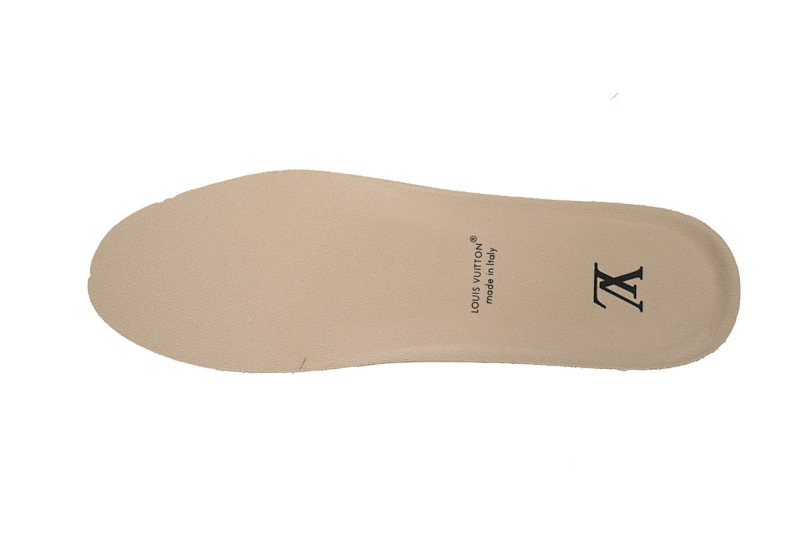 【EA0ET】奶油咖色 LV板鞋 Louis Vuitton Trainer Khaki 时尚板鞋