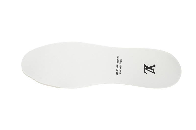 【EA0ET】灰牛仔 LV板鞋 Louis Vuitton Trainer Grey 时尚板鞋