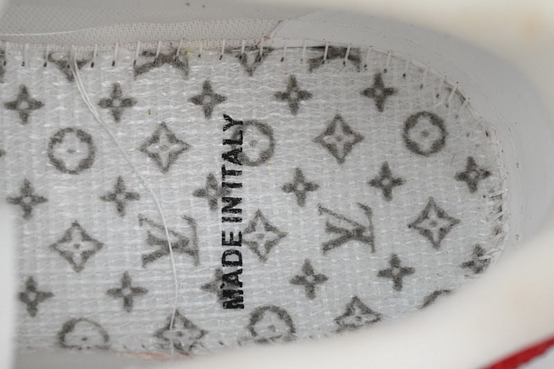 【EA0ET】红尾钻 路易威登 LV钻面休闲板鞋 LOUIS VUITTON Trainer