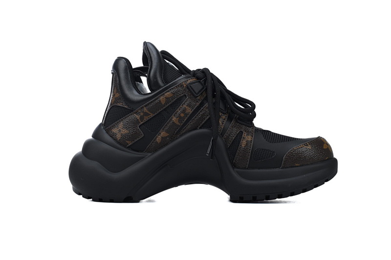 【DA7ET】20黑色经典 LV路易威登 拱桥款老爹鞋 Louis Vuitton Archlight Sneakers