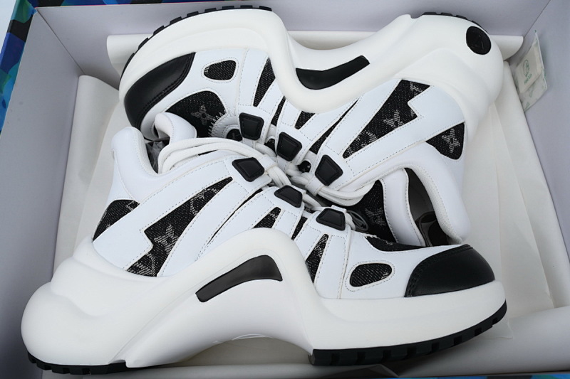 【DA7ET】17黑牛仔白 LV路易威登 拱桥款老爹鞋 Louis Vuitton Archlight Sneakers
