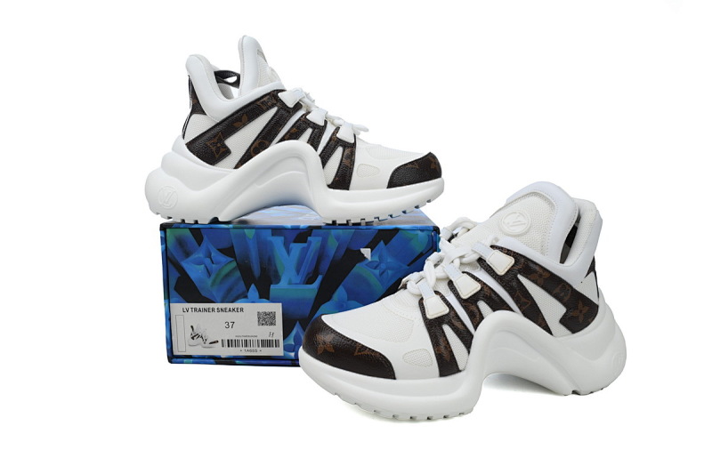 【DA7ET】15经典印花 LV路易威登 拱桥款老爹鞋 Louis Vuitton Archlight Sneakers