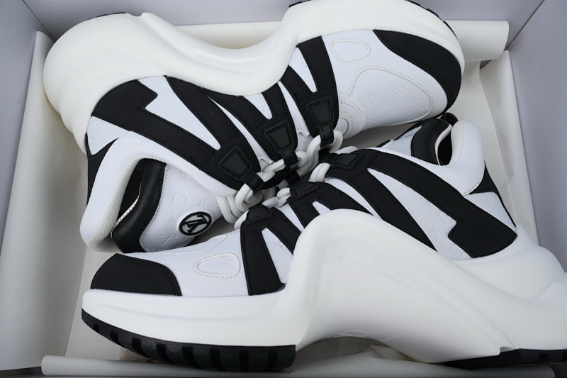 【DA7ET】11黑白 LV路易威登 拱桥款老爹鞋 Louis Vuitton Archlight Sneakers