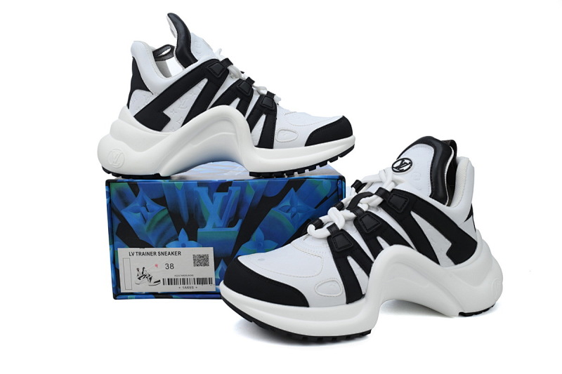 【DA7ET】11黑白 LV路易威登 拱桥款老爹鞋 Louis Vuitton Archlight Sneakers