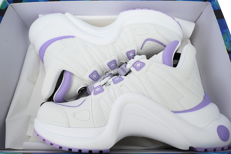 【DA7ET】10白紫 LV路易威登 拱桥款老爹鞋 Louis Vuitton Archlight Sneakers