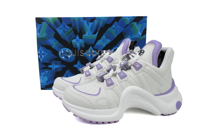 【DA7ET】10白紫 LV路易威登 拱桥款老爹鞋 Louis Vuitton Archlight Sneakers