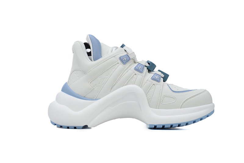 【DA7ET】08白蓝 LV路易威登 拱桥款老爹鞋 Louis Vuitton Archlight Sneakers