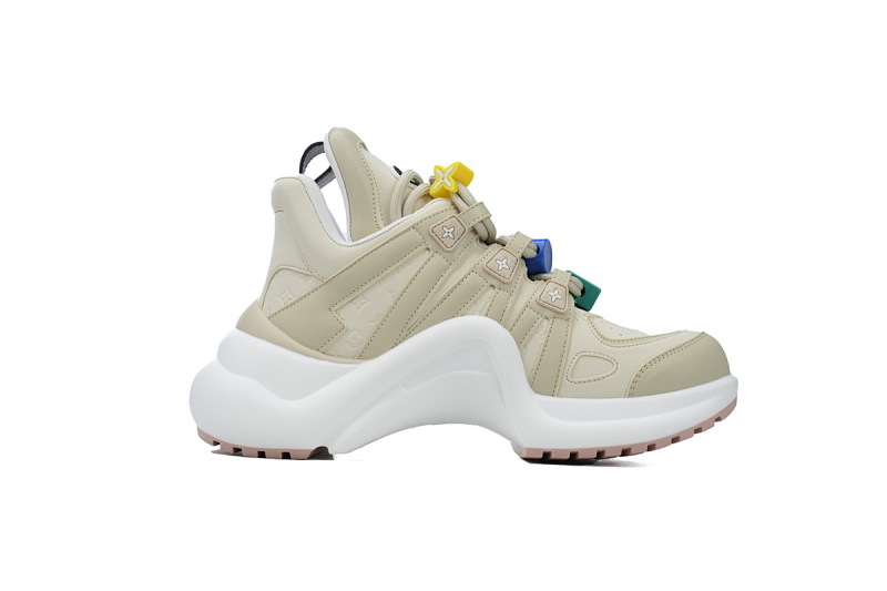 【DA7ET】07卡其 LV路易威登 拱桥款老爹鞋 Louis Vuitton Archlight Sneakers