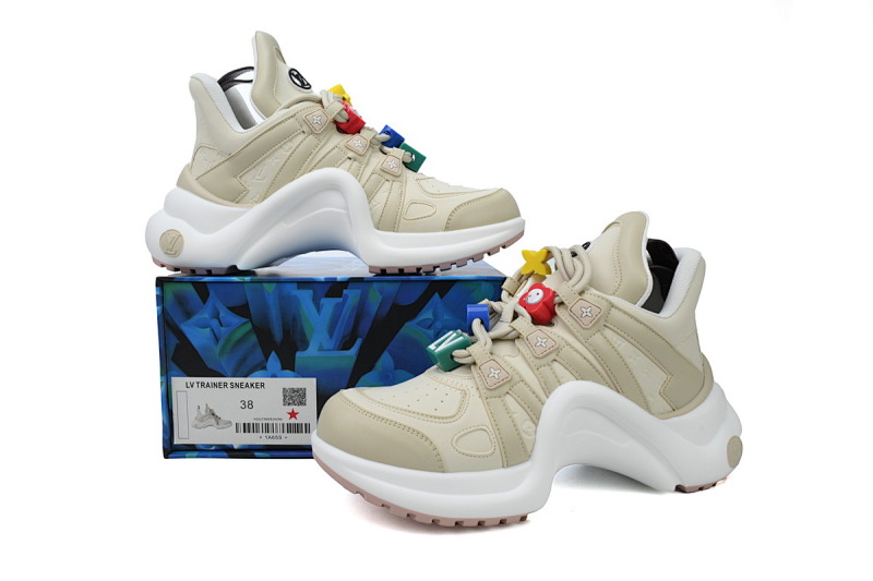 【DA7ET】07卡其 LV路易威登 拱桥款老爹鞋 Louis Vuitton Archlight Sneakers