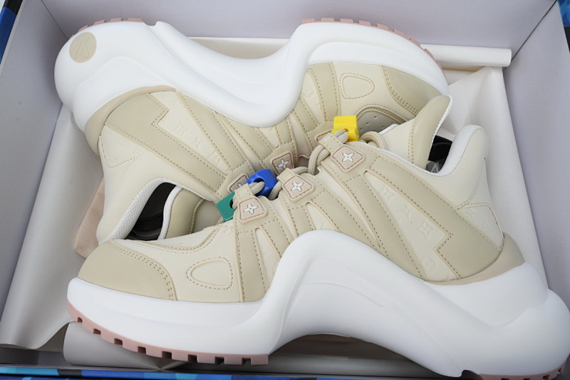 【DA7ET】07卡其 LV路易威登 拱桥款老爹鞋 Louis Vuitton Archlight Sneakers