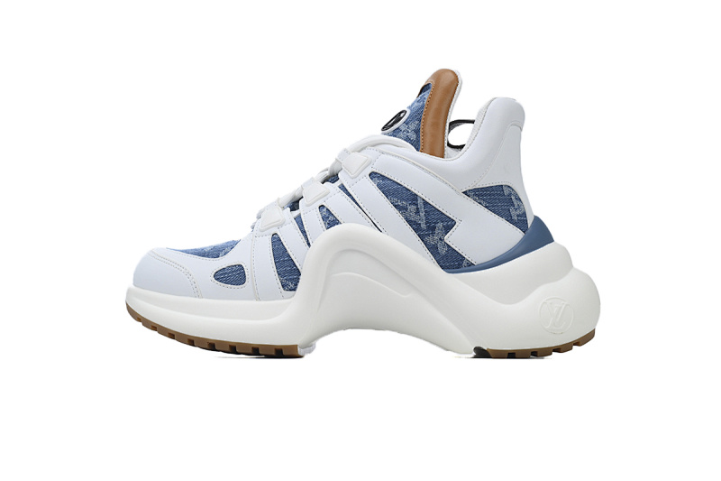 yupoo_291218_38588ad8.jpg 【DA7ET】05白蓝牛仔 LV路易威登 拱桥款老爹鞋 Louis Vuitton Archlight Sneakers