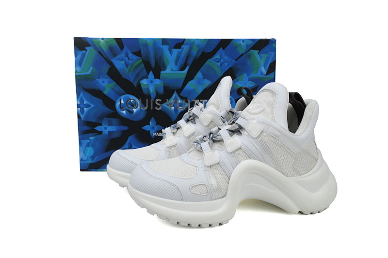 【DA7ET】04全白 LV路易威登 拱桥款老爹鞋 Louis Vuitton Archlight Sneakers