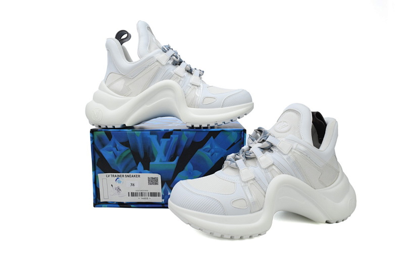 【DA7ET】04全白 LV路易威登 拱桥款老爹鞋 Louis Vuitton Archlight Sneakers