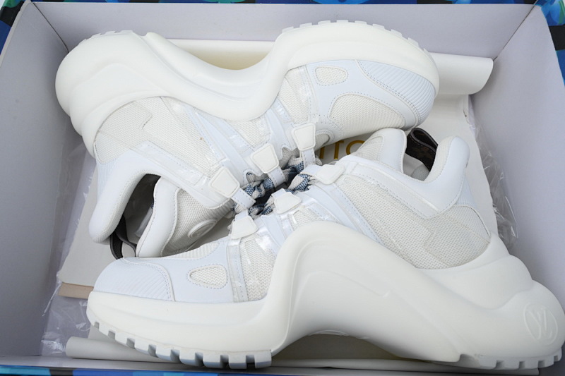 【DA7ET】04全白 LV路易威登 拱桥款老爹鞋 Louis Vuitton Archlight Sneakers