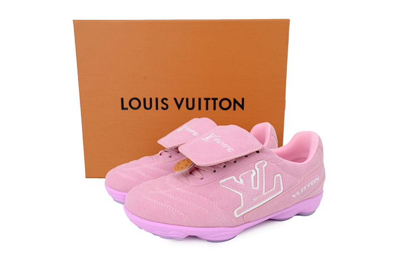 【DA5AP】翻毛粉 路易威登 足球鞋 Louis Vuitton Fanmao Powde