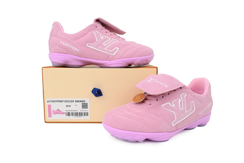 【DA5AP】翻毛粉 路易威登 足球鞋 Louis Vuitton Fanmao Powde