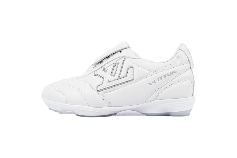 【DA5AP】白色 路易威登 足球鞋 Louis Vuitton Soccer White