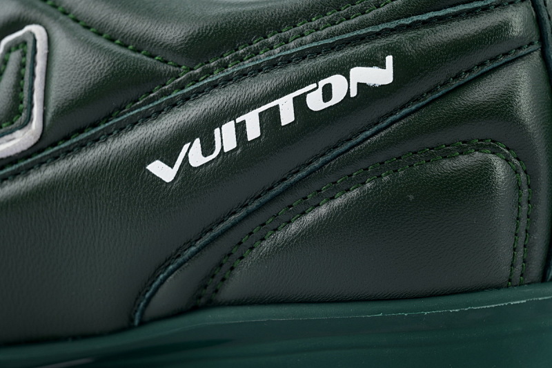【DA5AP】绿色 路易威登 足球鞋 Louis Vuitton Soccer Green