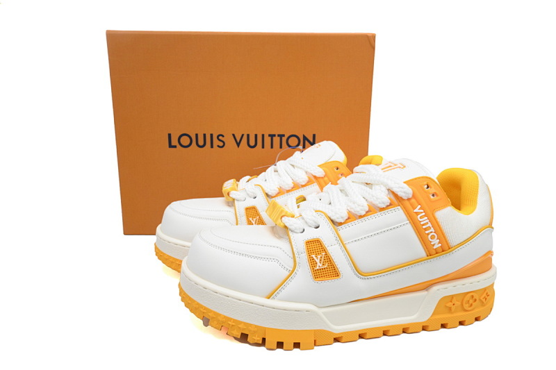 yupoo_291569_544078f1.jpg 【EA0ET】胖丁新白黄 路易威登小胖丁休闲板鞋 Louis Vuitton White Yellow