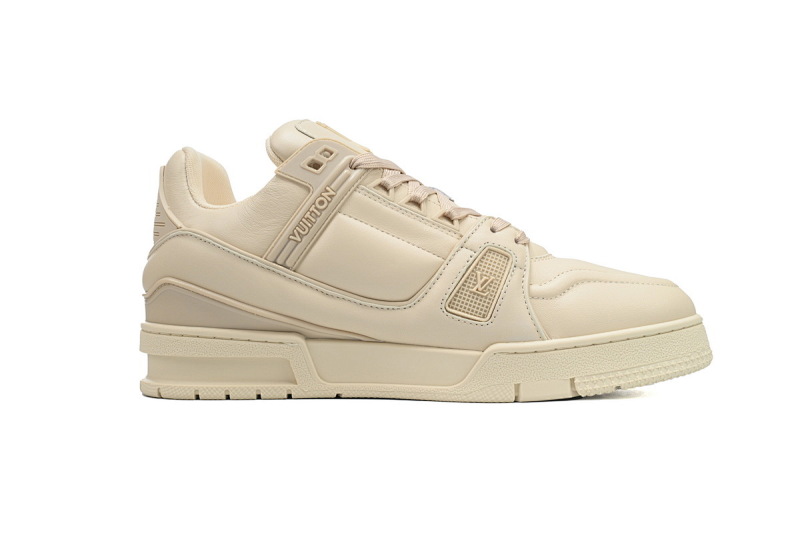 【EA0ET】胖丁小面包卡其色 路易威登小胖丁休闲板鞋 Louis Vuitton Khaki