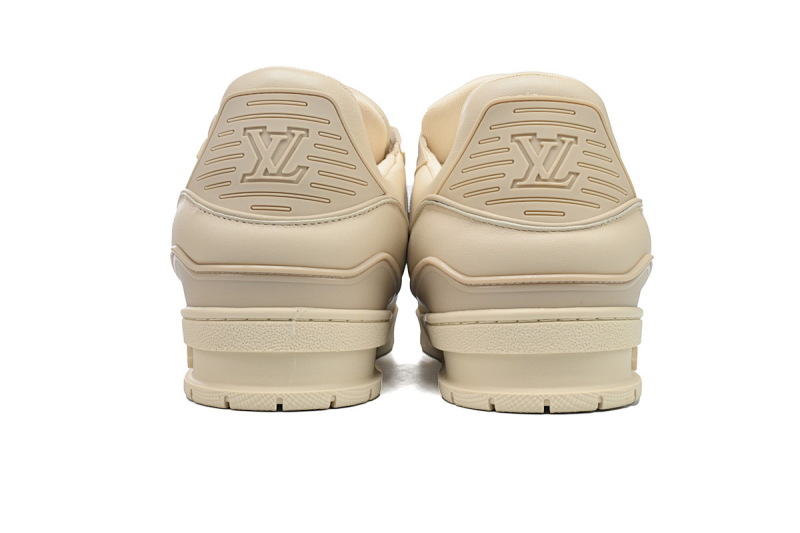 【EA0ET】胖丁小面包卡其色 路易威登小胖丁休闲板鞋 Louis Vuitton Khaki
