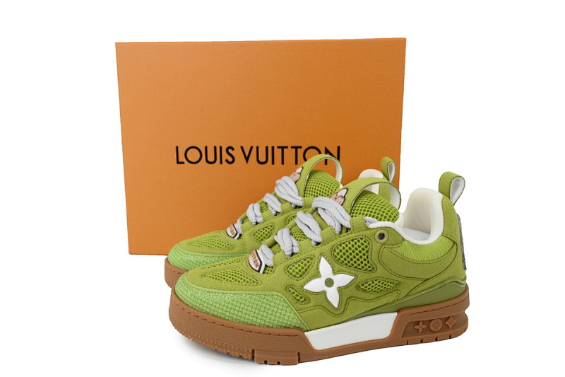 yupoo_291684_84032216.jpg 【EA0ET】SK8绿白 LV休闲板鞋 LOUIS VUITTON Green White