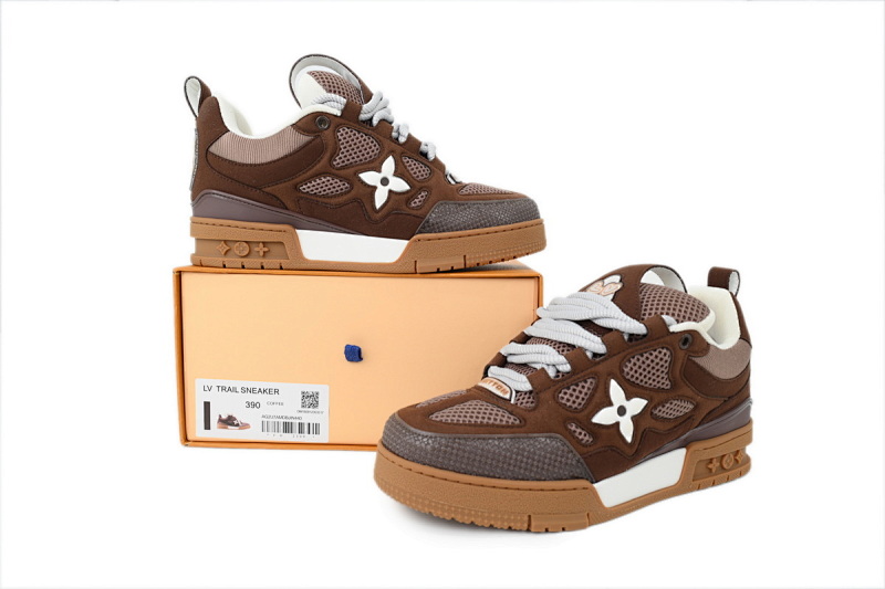 yupoo_291735_9c977417.jpg 【EA0ET】SK8咖白 LV休闲板鞋 LOUIS VUITTON White Coffee