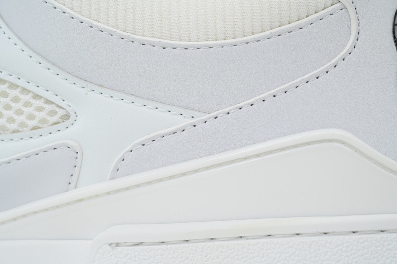 【EA0ET】SK8全白 路易威登 LV休闲板鞋 LOUIS VUITTON All White