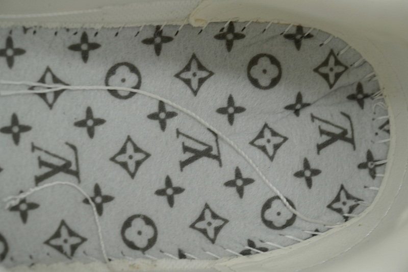 【EA0ET】SK8银白钻 路易威登 LV休闲板鞋 LOUIS VUITTON Silver White Diamond