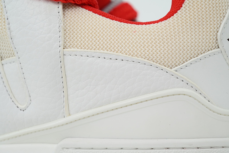 【EA0ET】SK8白红花朵 路易威登 LV休闲板鞋 LOUIS VUITTON White And Red Flowers