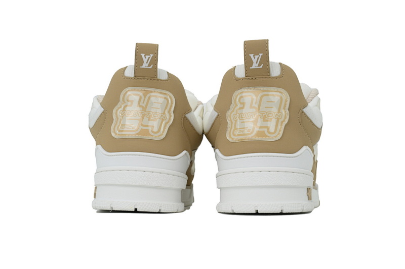 【EA0ET】SK8杏色 路易威登 LV休闲板鞋 LOUIS VUITTON Apricot