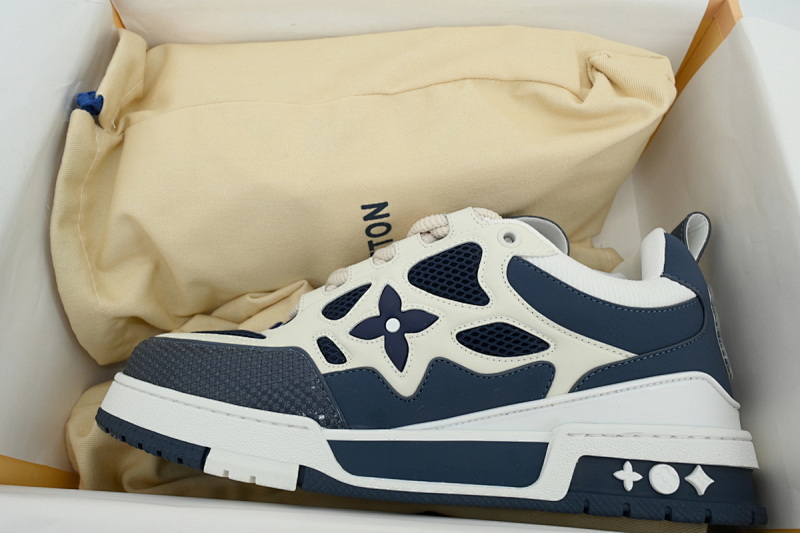 【EA0ET】SK8蓝色 路易威登 LV休闲板鞋 LOUIS VUITTON Blue