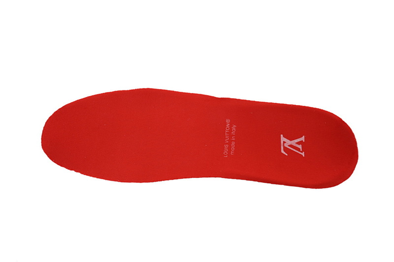 【EA0ET】SK8红色 路易威登 LV休闲板鞋 LOUIS VUITTON Red