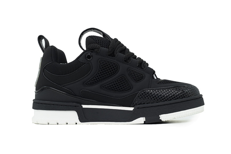 【EA0ET】SK8黑色 路易威登 LV休闲板鞋 LOUIS VUITTON Black